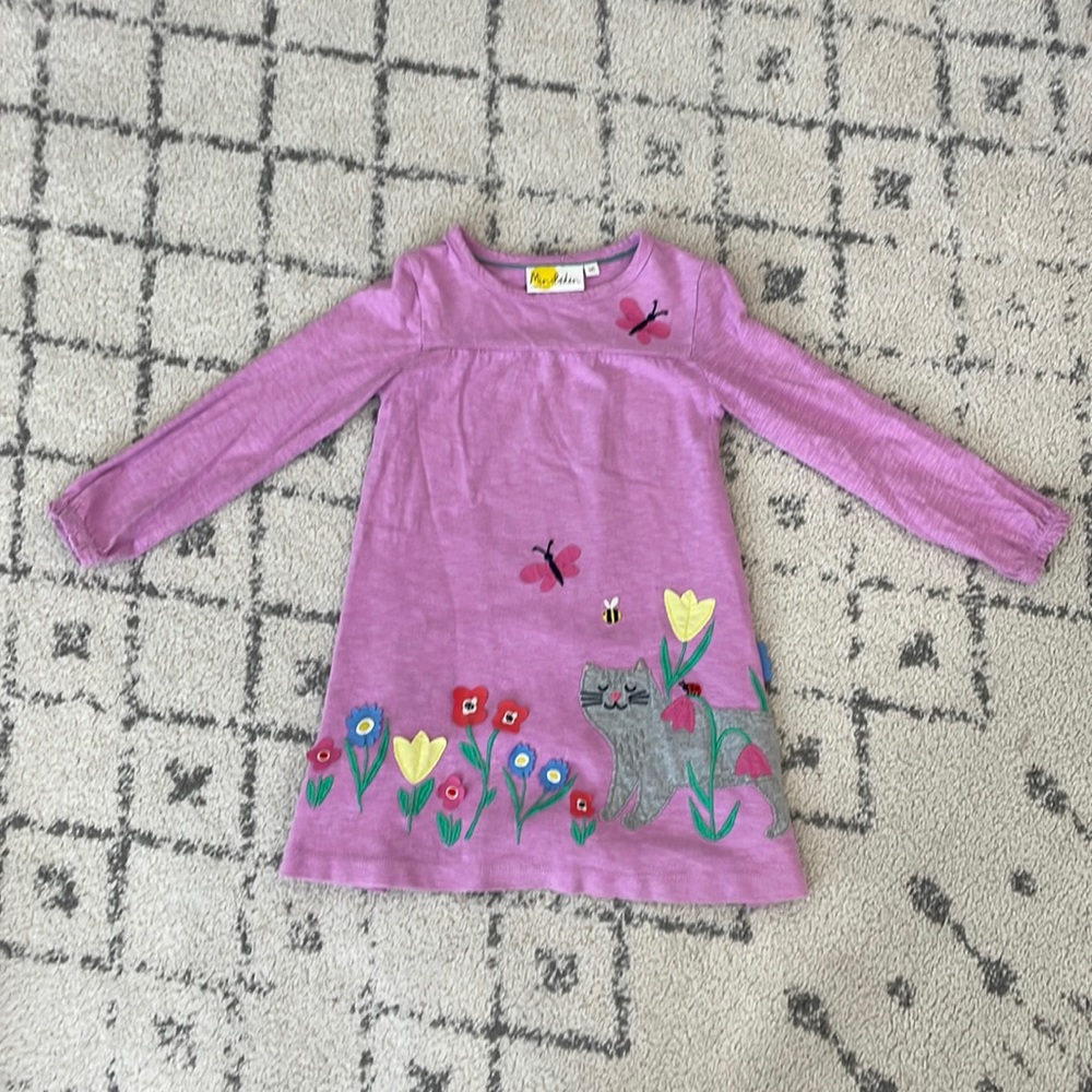 Mini boden long thin sleeves dress